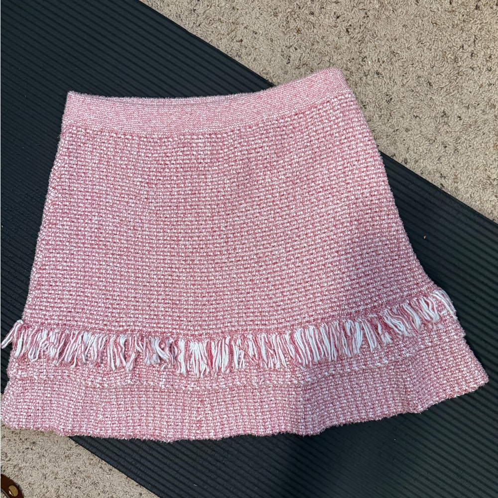 Maeve Anthropologie Knit Pink Skirt